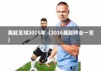 英超足球2016年（2016英超转会一览）