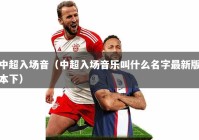 中超入场音（中超入场音乐叫什么名字最新版本下）