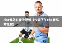 cba青岛对北控视频（今天下午cba青岛对北控）
