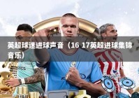 英超球迷进球声音（16 17英超进球集锦音乐）