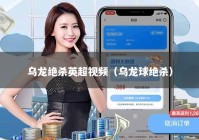 乌龙绝杀英超视频（乌龙球绝杀）